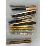 Quantity of Pens to inc Parker and fountain examples.
