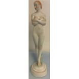 Herend figurine of nude woman.
