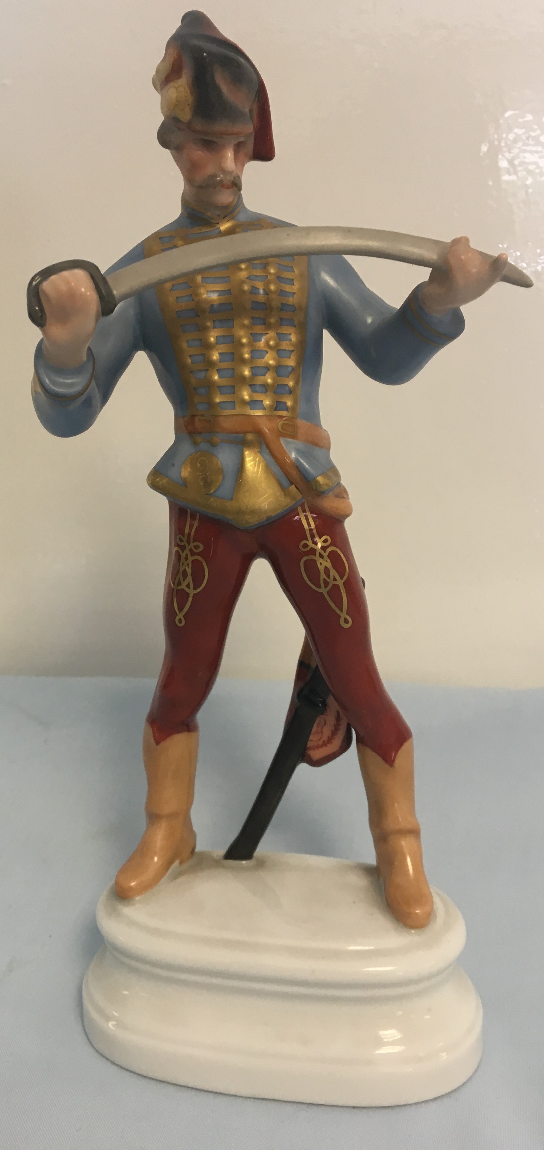 Herend figure of an Hussar.