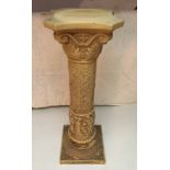 Ornate resin Jardiniere stand.