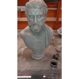 Impressive Plaster bust of Greek Philosopher.