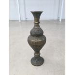 Large Persian Bronze Ewer with verse to the the middle.