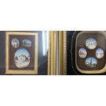 Two Framed 19th c miniatures of India.