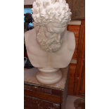 Impressive Plaster bust of Hercules