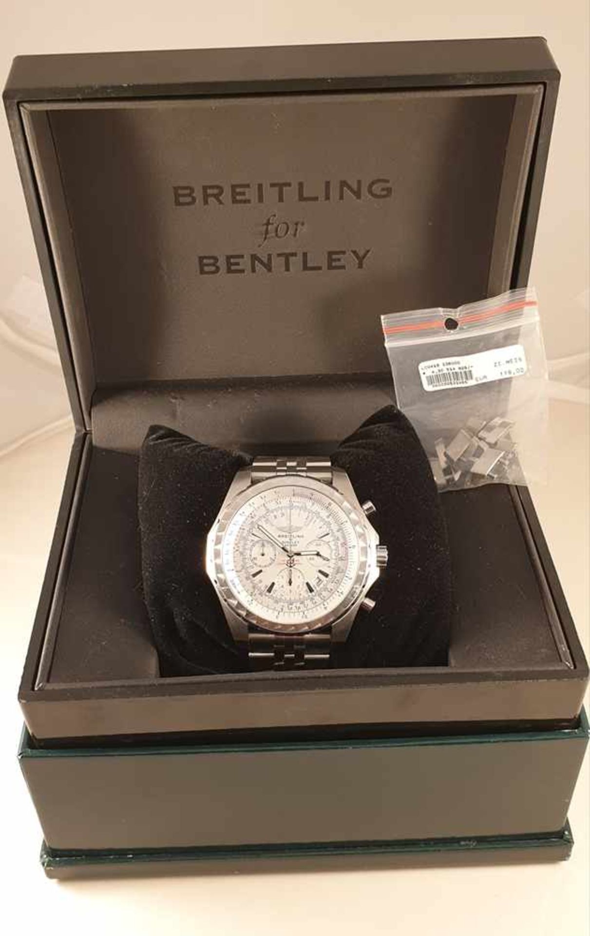 Breitling Bentley Motors T-Speed, Automatic Chronograph, Stahl , ,Ref: A25363, - Bild 7 aus 7