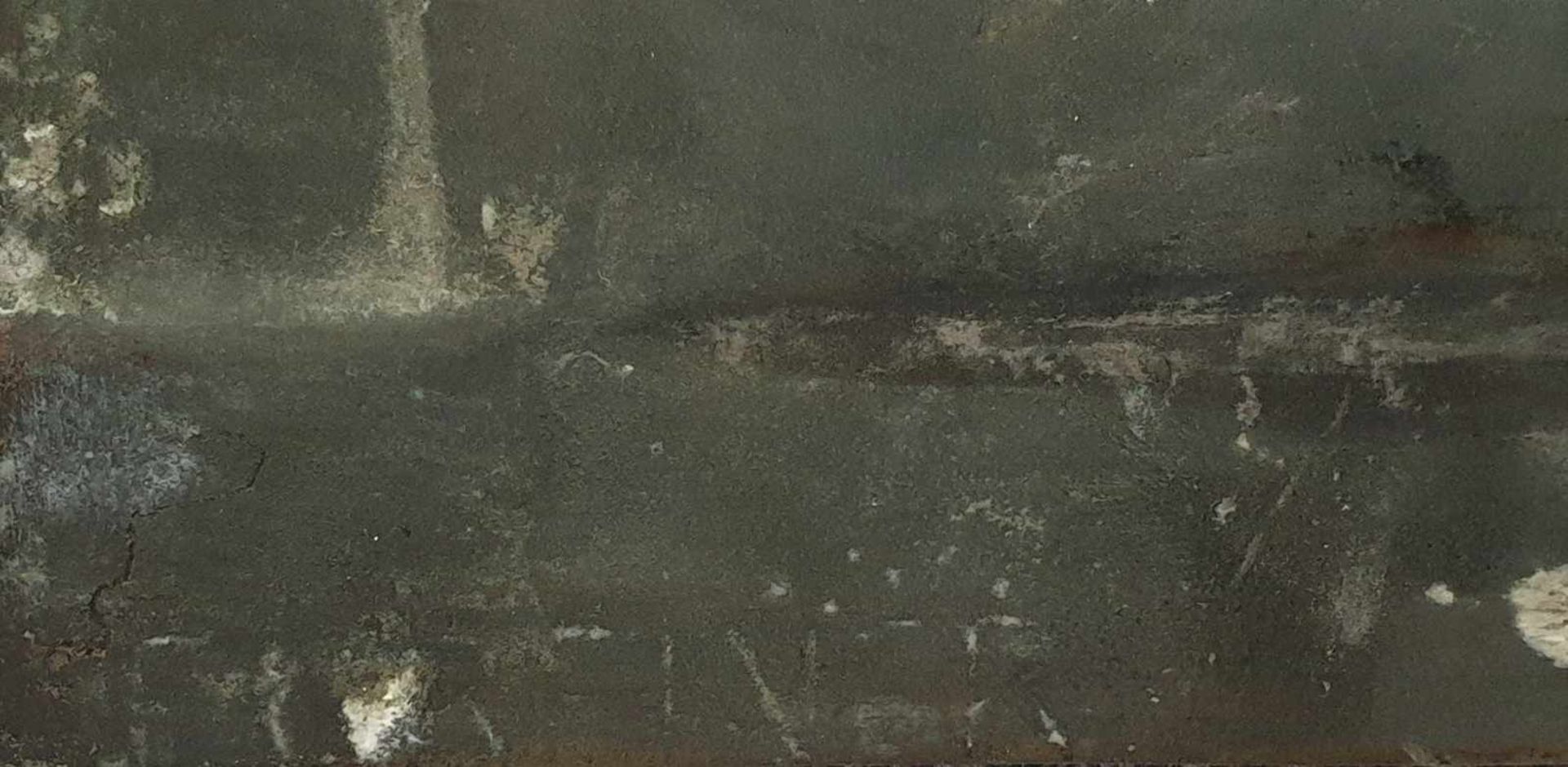 Bronzerelief , Christi , Ende 19. Jahrhundert , signiert unten links , - Image 2 of 2
