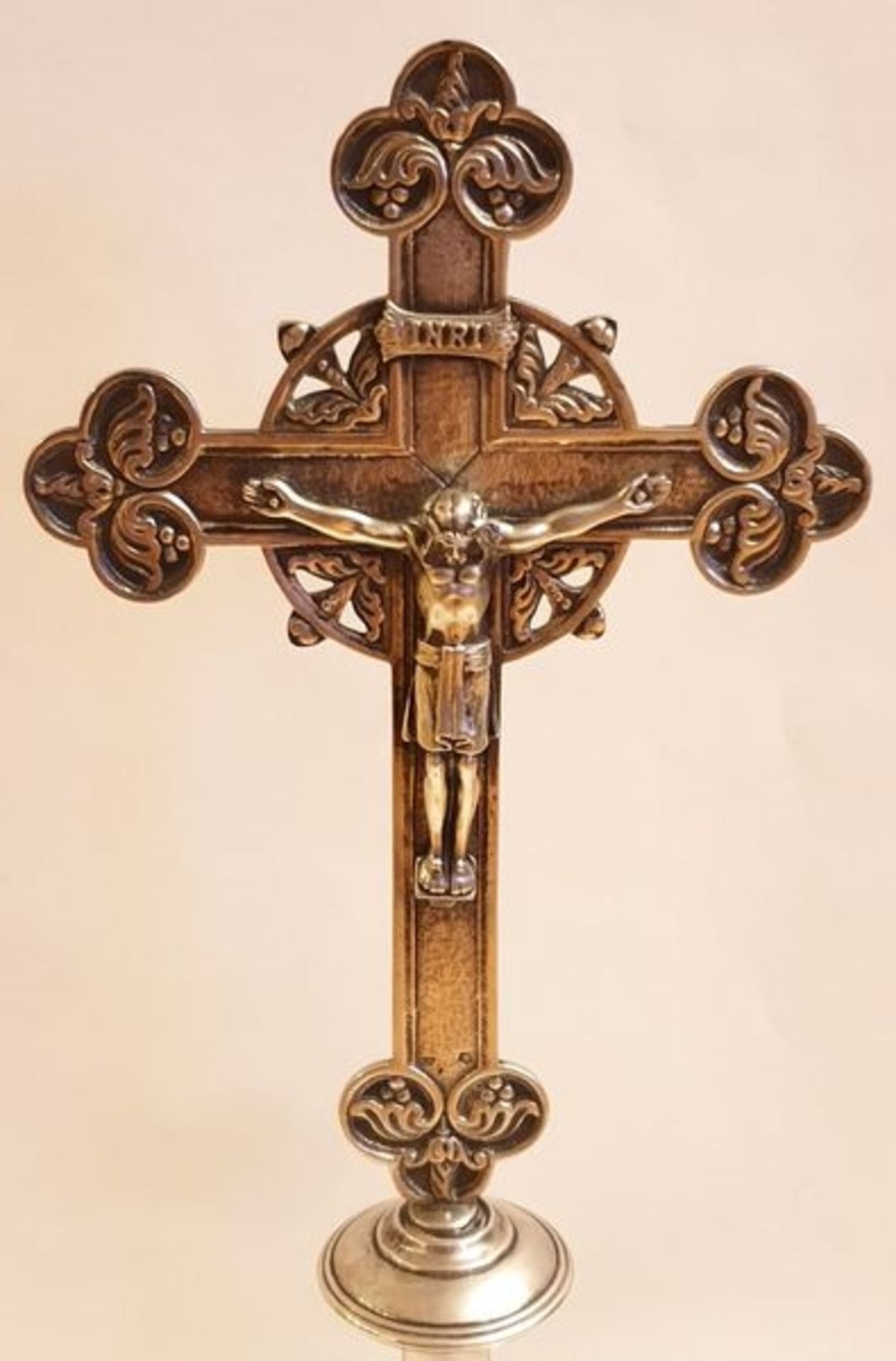 Silber Kruzifix, seiner Majestät Kaiserin Elisabeth , Geschenk an ihrer Kammerdienerin Gabriele - Image 4 of 4