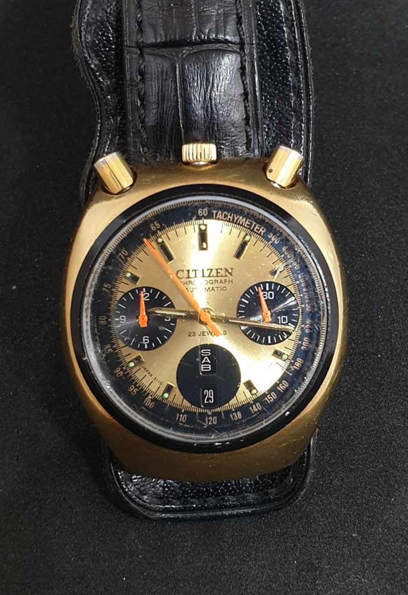 Citizen ,Chronograph , Automatik, Ref:: 4-901193k 80501569 ,Gehäusedurchmesser: 38x43,5mm ,