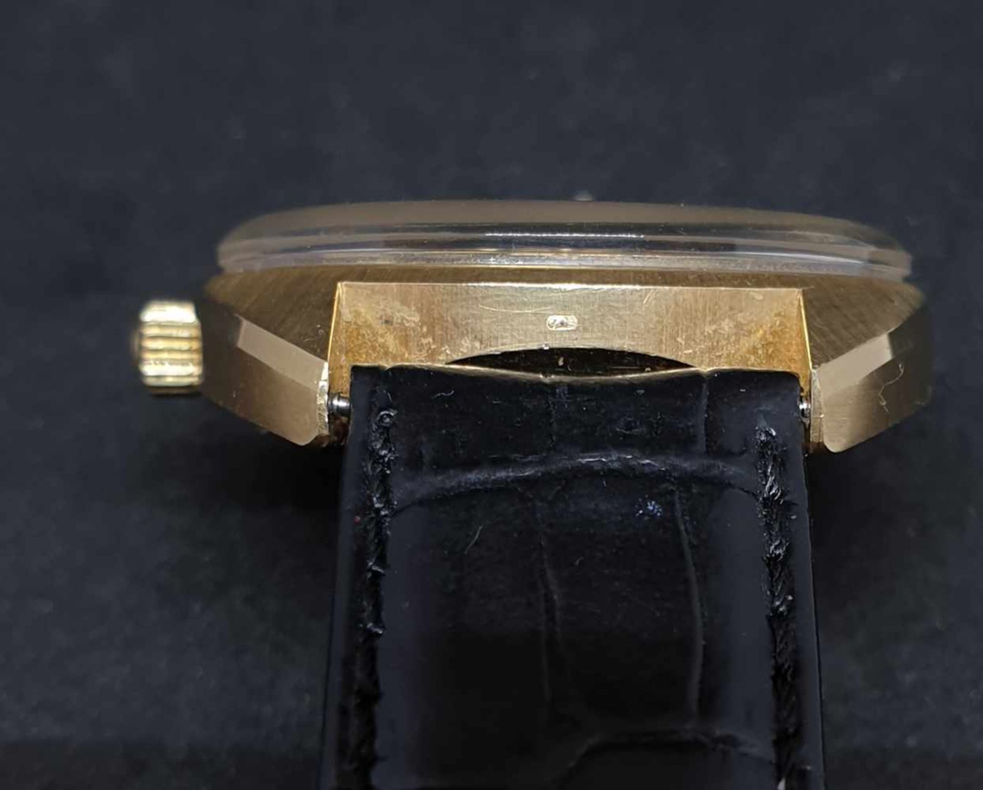 Omega Seamaster Cosmic, Daydate , 18k Gold ,Automatic, Ref. 166036- Tool 107, Lederarmband mit - Image 3 of 4