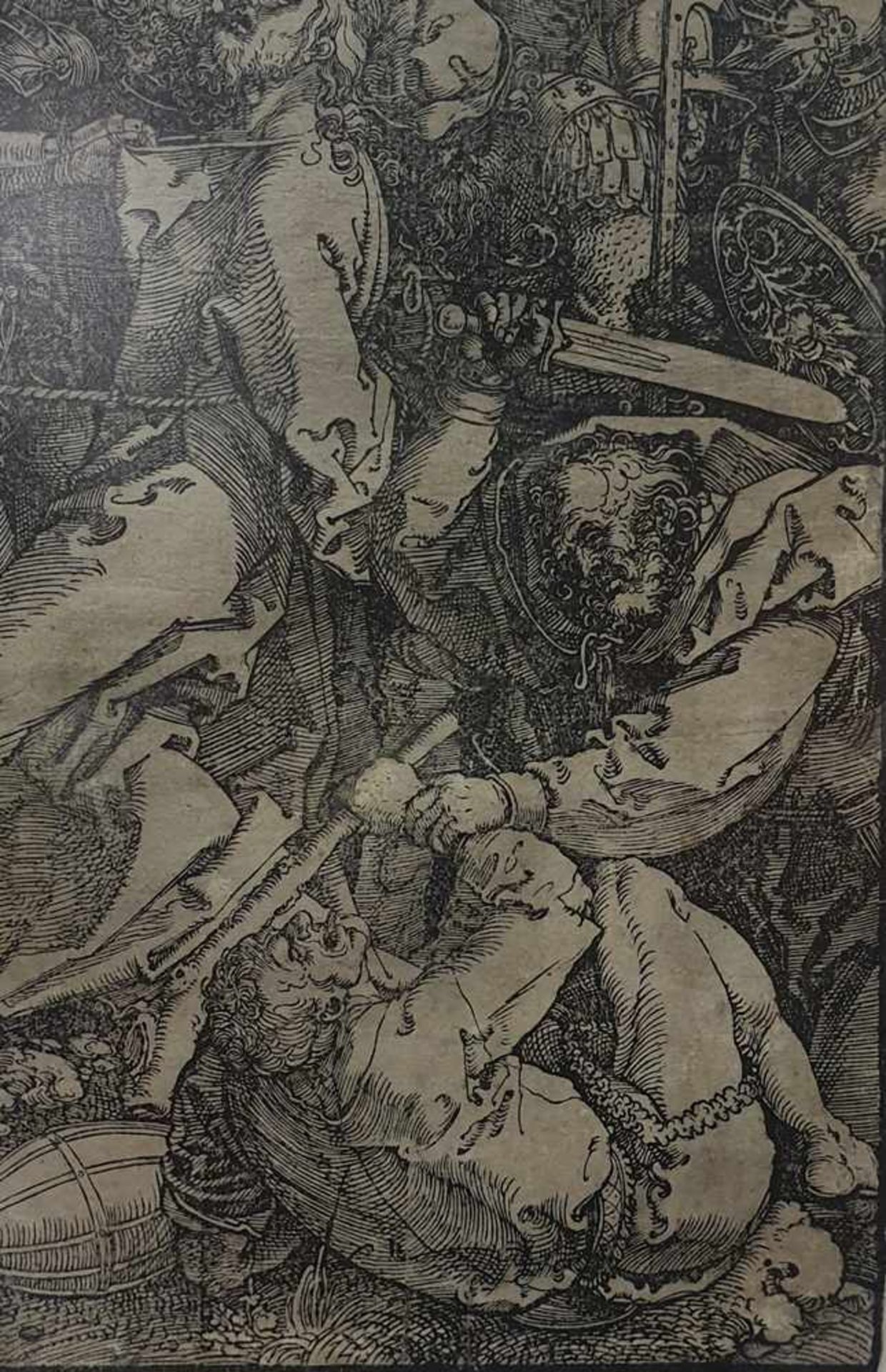 Albrecht Dürer ( Nürnberg 1471-1528 ) , Die Gefangennahme Christi, Holzschnitt aus der grossen - Bild 4 aus 5