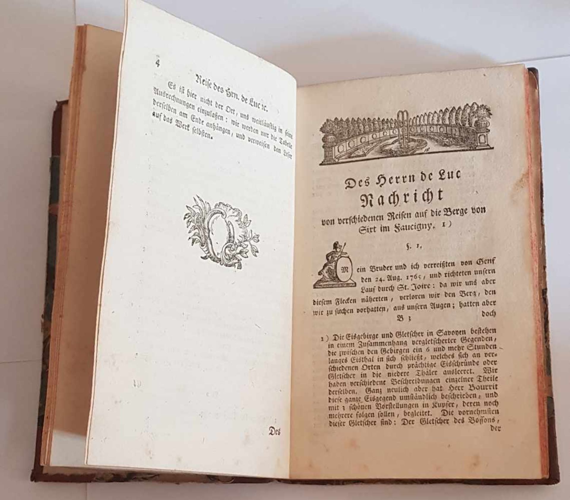 Wyttenbach Jacob Samuel ,Beyträge zu der Naturgeschichte des Schweizerlandes , Erscheinungsjahr 1775 - Image 2 of 6