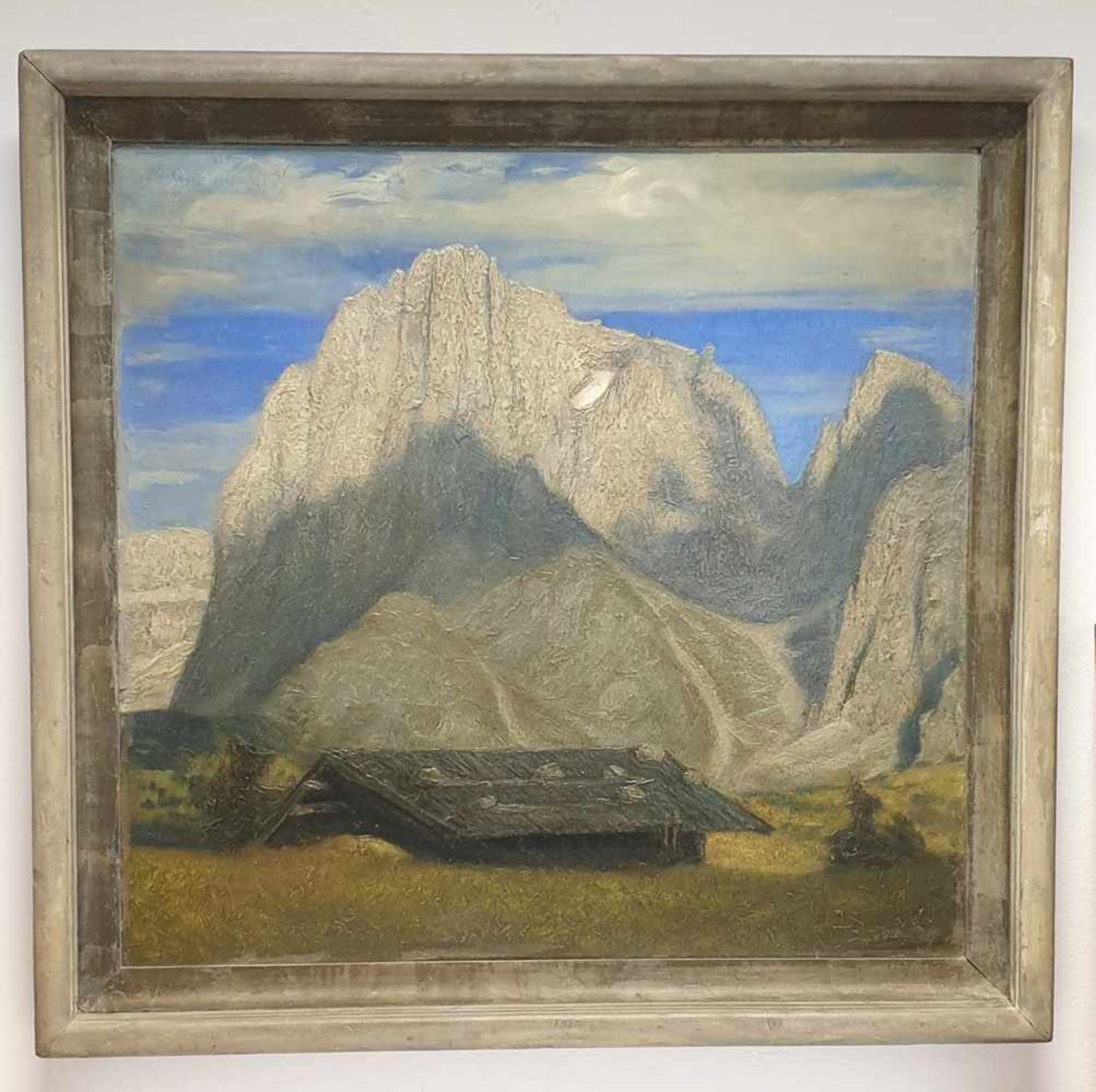 Hans Zötsch (innsbruck 1886-1957) Tiroler Almhütte in einer Landschaft, signiert unten rechts: H. - Image 2 of 2