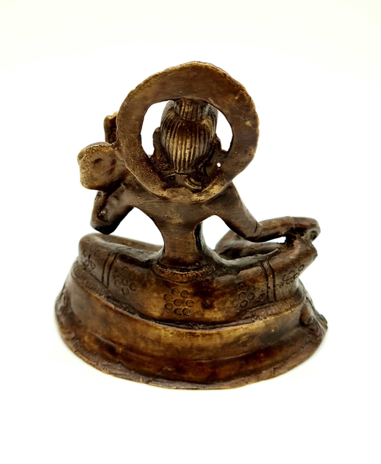 Ganesha, Bronze,Höhe: 12,5cm , Gewicht: 933g, - Image 3 of 4