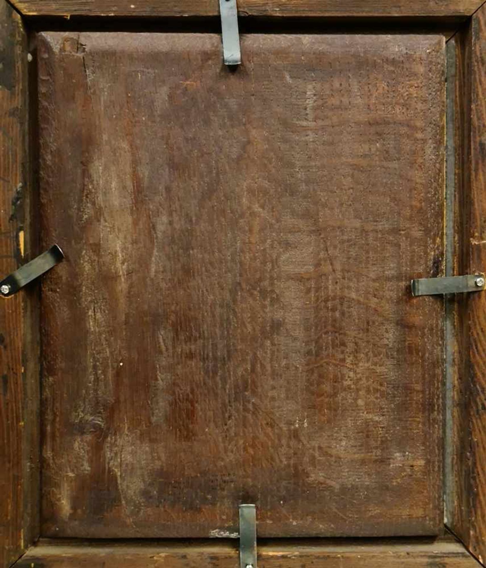 Frans Pourbus Nachfolger, Adelige Dame , Öl auf Holz , 18.Jahrhundert, 25x20cm , gerahmt, Rahme - Image 3 of 3
