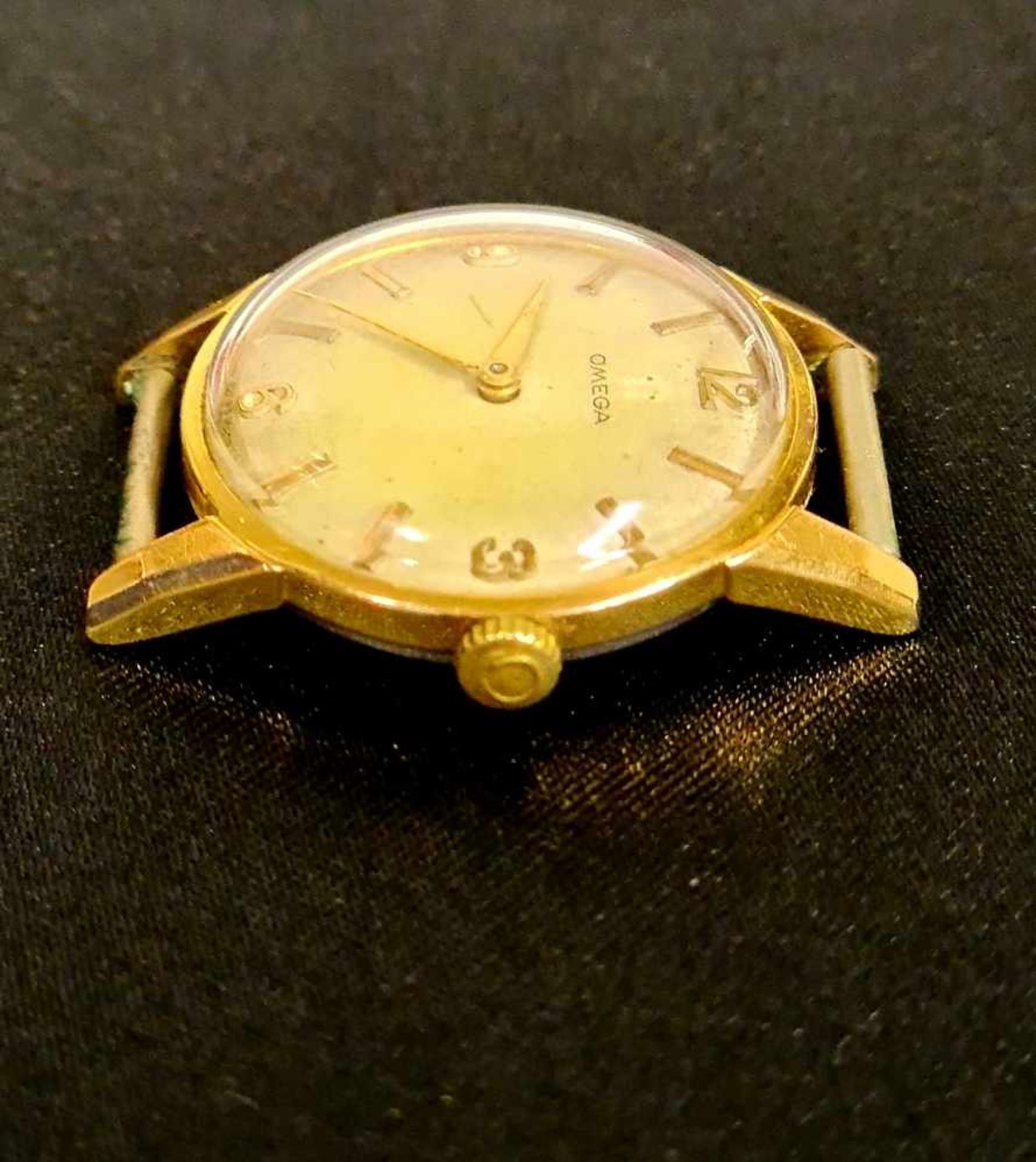 Omega Damenarmbanduhr , Handaufzug, Durchmesser: 25mm ,Funktionstüchtig, Reparaturbedürftig , - Bild 2 aus 2