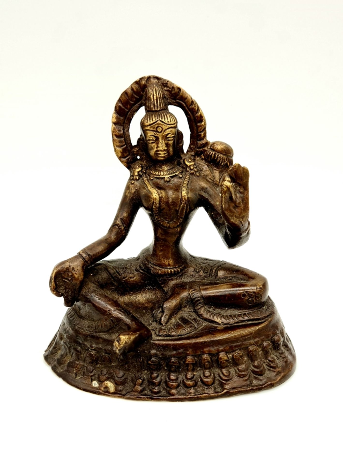 Ganesha, Bronze,Höhe: 12,5cm , Gewicht: 933g,