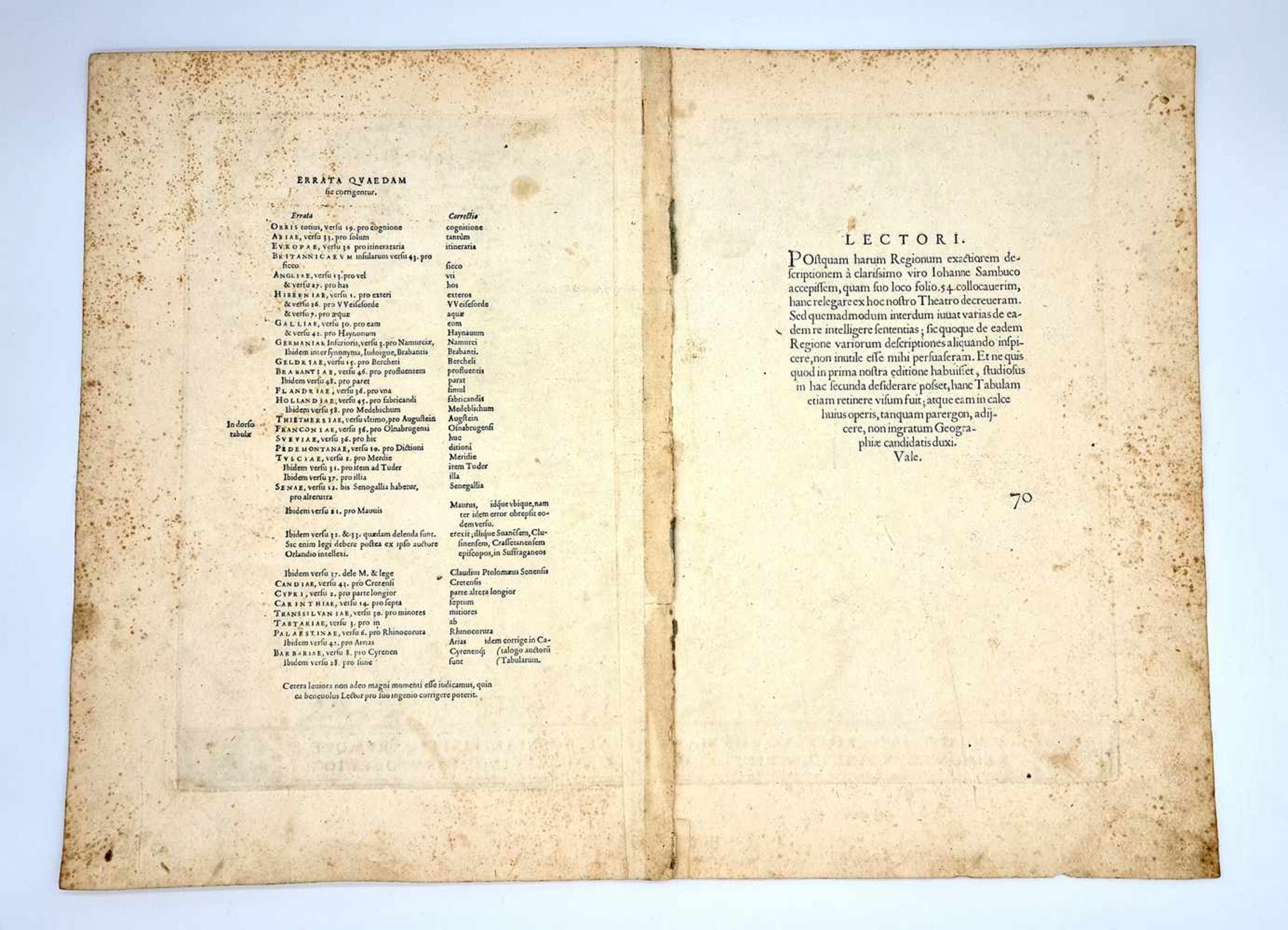 Augustin Hirschvogel, (1503-1553 ), Landkarte, Kupferstich ,Schlavoniae, Croatiae, Carniae, Ist - Bild 2 aus 2