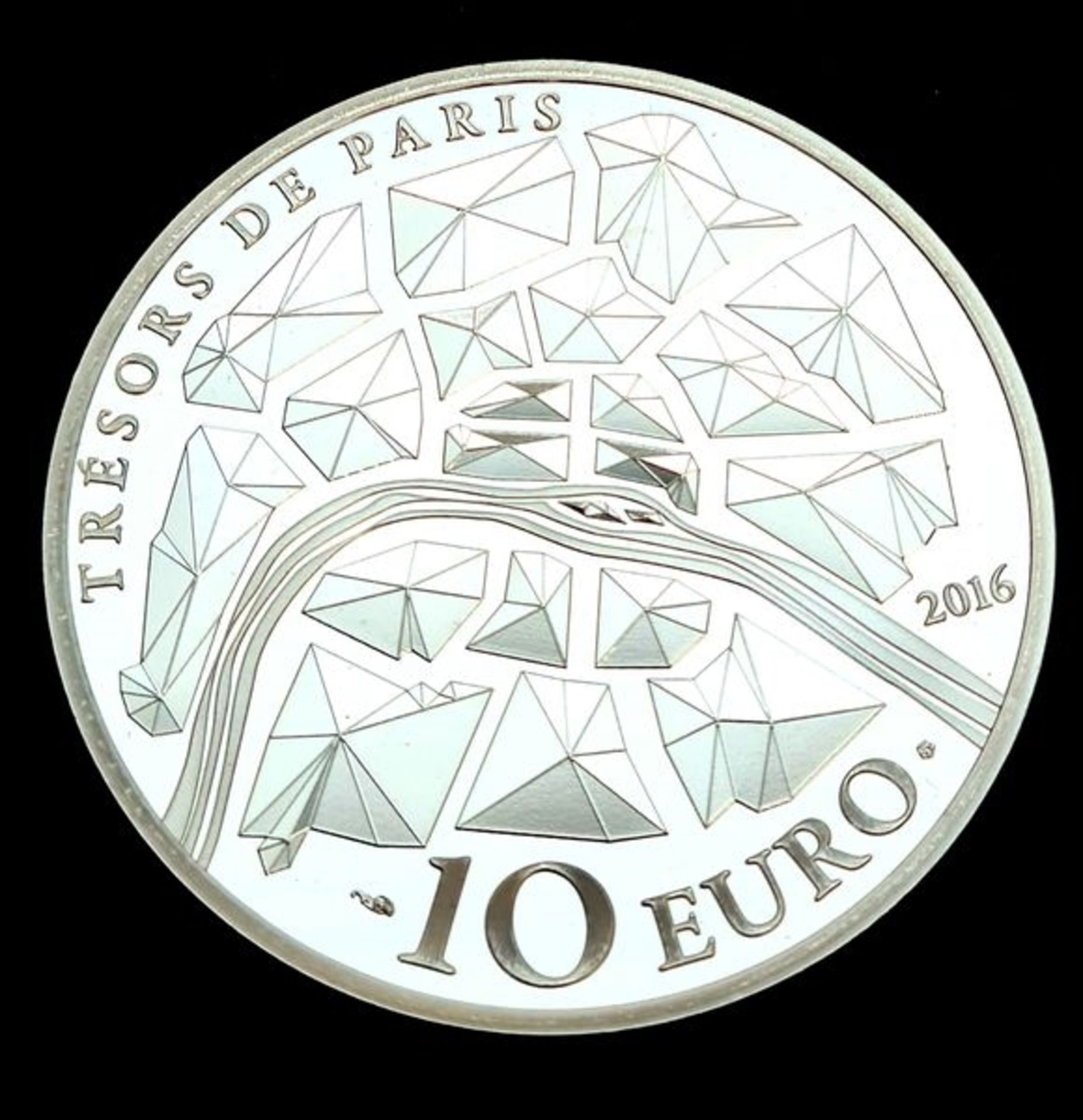 10 Euro Silber Proff Paris, Treasures Opera Garnier Frankreich 2016, Silber 900, Gewicht: 22,2 G - Image 2 of 2