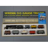 OO Gauge: A WRENN WF200 Freight train set. VG in G-VG box