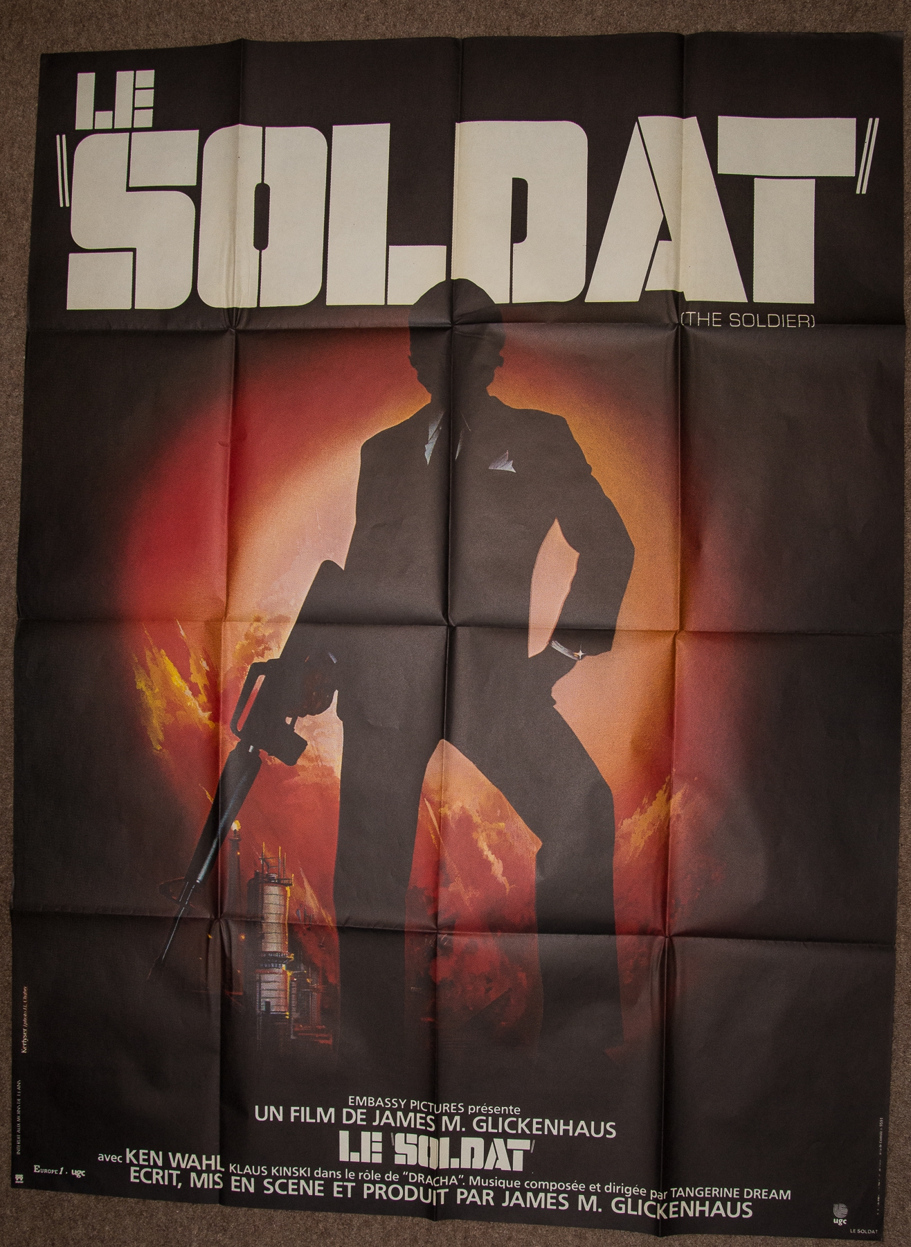 A Group of French WAR film posters - COMMANDO AU VIET-NAM (A YANK IN VIETNAM) (1964) -Poster with - Image 4 of 4