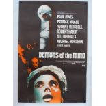 DEMONS OF THE MIND (1972) - UK One Sheet Movie Poster- 27" x 41" (69 x 104 cm) - Rolled