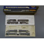 OO Gauge: A pair of HORNBY trainsets - Eurostar & Intercity 225 - trains only, no track or