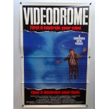 VIDEODROME (1983) - US One Sheet Movie Poster - issued folded, arrived rolled