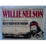 MUSIC: WILLIE NELSON (1982) - 'ON THE ROAD AGAIN' Tour - HAMMERSMITH ODEON promotional concert