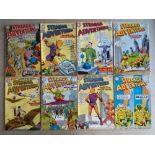 STRANGE ADVENTURES #142, 144, 145, 146, 147, 152, 153, 154 (8 in Lot) - (1962/63 - DC - Cents Copy -