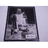 AUTOGRAPH: A signed KENNY BAKER (R2D2) publicity brochure - this item has been independently