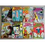 STRANGE ADVENTURES #156, 157, 158, 159, 160, 161, 162, 163 (8 in Lot) - (1963/64 - DC - Cents Copy -