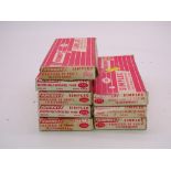 OO Gauge: A quantity of HORNBY DUBLO Simplec electric points, comprising 5x 2752 and 3x 2753. G-VG