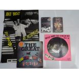 THE SEX PISTOLS: A collection of memorabilia to include: 2 X 12" vinyl LPs, 2 X VHS VIDEOS and 1 x