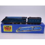 OO Gauge: A HORNBY DUBLO 3-rail EDL1 class A4 steam locomotive "Sir Nigel Gresley" in LNER blue