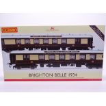 OO Gauge: A HORNBY R2987 5-BEL Brighton Belle 1934 EMU train pack - Set number 2051 - Pullman Livery