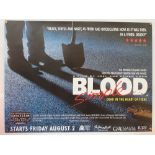BLOOD SIMPLE (1996 release) UK Quad Film Poster (30" x 40" - 76 x 101.5 cm) - Rolled - Very Good/