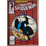 SPIDER-MAN (AMAZING) #300 - (1988 - MARVEL - Cents/Pence Copy - VFN+/NM) - Origin and first full