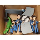 THE BEATLES - MACFARLANE BEATLES FIGURE SET (incomplete)