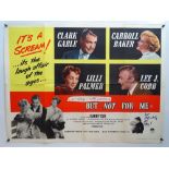 BUT NOT FOR ME (1959) - A Paramount comedy film starring CLARK GABLE and CARROLL BAKER - British