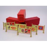 O Gauge: A group of 16 HORNBY Station Hoardings, comprising two complete sets of six, and a