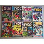 X-MEN, THOR, STRANGE TALES (8 in Lot) (1964/66 - MARVEL) FR/GD (Cents Copy with Pence Stamp /