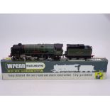 OO Gauge: A WRENN W2287 Rebuilt Bulleid Pacific in BR green "Westwood HO", c.280 made. VG-E in a