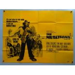 THE MUTATIONS (1974) - (DONALD PLEASENCE / TOM BAKER) British UK Quad Film Poster - 30" x 40" (76
