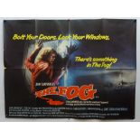 THE FOG (1980) - UK Quad Film Poster (originally issued folded, arrived rolled - fold separation
