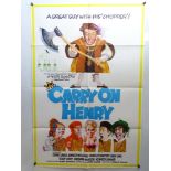 CARRY ON HENRY (1971) - UK/International One Sheet Movie Poster - (27" x 40" - 68.5 x 101.5 cm) -