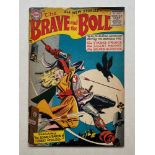 BRAVE & THE BOLD #4 - (1956 - DC) GD (Cents Copy) - Golden Gladiator, Silent Knight, Viking Prince -