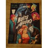 NUITS DE LA VIOLENCE (1979) - (original title THE DARK) - French 'Grande' Affiche movie poster 46" x