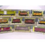 OO Gauge: A mixed group of WRENN wagons as lotted - VG in G/VG boxes (10)