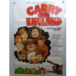 CARRY ON ENGLAND (1976) - UK/International One Sheet Movie Poster - (27" x 40" - 68.5 x 101.5