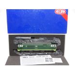 OO Gauge: A HELJAN 35091 Class 35 Hymek Diesel loco numbered D7100 - BR green livery - E in VG/E